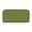 Army Green, variant on Leather Zipper Pocket Hand Wallet For Women And Men Travel Leather Purse Large Capacity Credit Card Holder Orange