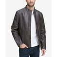 thumbnail image 2 of zip-front faux-leather moto jacket, 2 of 3