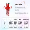 thumbnail image 7 of TSSOE Kids Girls Christmas Candy Cane Santa Claus Jumpsuit Ballet Dance Leotard Tutu Dress Elf Outfit Red 8, 7 of 7
