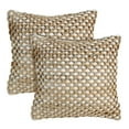 thumbnail image 4 of Boho Living Jada 20"x20" White Decorative Pillow Covers (Set of 2), 4 of 9