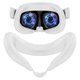 thumbnail image 1 of DQrwqpou Máscara Facial Silicona VR Interfaz Facial VR para Meta Quest 3 (blanco), 1 of 9