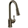 Moen S7208SRS Woodmere High-Arc Kitchen Facuet with Pullout Spray, Available in Various Colors