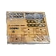 thumbnail image 1 of Abrazaderas para tablones de casco de maqueta de barco, herramientas para maquetas de barcos de costillas completas, tira de madera resistente para el casco 21 mm, 1 of 9