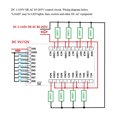 thumbnail image 2 of Relé infrarrojo de 8 canales multifuncional 5V/12V con control remoto IR23F08-12V, sin batería incluida  

(Alternativa más corta dentro del rango solicitado)  

Relé infrarrojo 8 canales 5V/12V -, 2 of 6