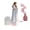 #3, variant on Mother Daughter Embrace Sculpture Hand-Painted Resin Figurine for Birthday Christmas Gift