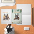 thumbnail image 4 of Belgian Malinois Mother Book Lover Living That Dog Mom Life Happy Mother's Day 5x7in Folded Greeting Card Sheepdog Dog Lover Gifts Single Note Card with Envelope - 03004, 4 of 5