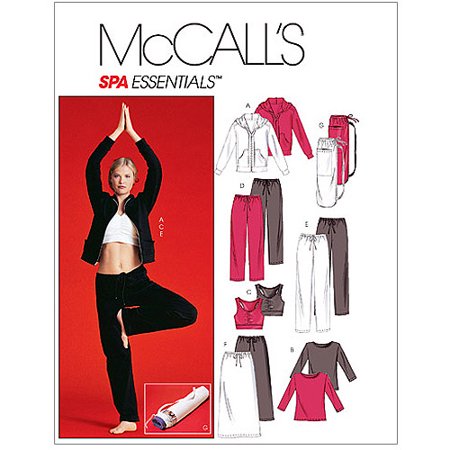 McCall's Pattern Misses' and Miss Petite Unlined Jacket, Top, Bra,...