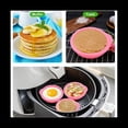 thumbnail image 3 of 4 Moldes para Huevos para Freidora de Aire, Moldes para Huevos para Freidora de Aire de Silicona, para Tapas de Muffins, Tostadas, Accesorios Antiadherentes para Freidora de Aire, 3 of 6