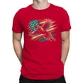 thumbnail image 2 of American Pheasant Flag Men's T-shirt, 2 of 3