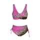 thumbnail image 3 of Trajes de Baño Mujer Conjunto de Tankinis Push Up Sexy Para Mujer, Bikini Retro Fruncido de Cintura Alta, Traje de Baño de Dos Piezas, Traje de Baño Estampado, Ropa de Playa, 3 of 4