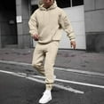 thumbnail image 2 of Hearthz Men's Tracksuit 2 Piece Sweatsuit Set Hoodie Baggy Jogger Sweatpants Set 2025 Casual Winter Men Sweatsuits Sets, 2 of 6