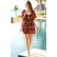 thumbnail image 4 of HAPPY BAY Women's Beachwear Summer Swim Beach Dress Cover ups for Swimwear Women Short Flowy Swimsuit Coverups for Women Tops for Women XL-XXL Red_AC590, 4 of 4