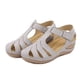 thumbnail image 5 of Sandalias de punta redonda con hueco en el tobillo cómodas para mujer y niña, zapatos de suela blanda Wmkox8yii nm1787, 5 of 6