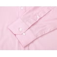 Men's Dress Shirts Slim Fit Long Sleeve Performance Stretch Solid Dress