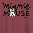 thumbnail image 3 of Disney - Mickey & Friends - Minnie Mouse Original - Women's Lightweight French Terry Long Sleeve Shirt, 3 of 5