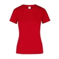 thumbnail image 1 of Playera Peso Completo para Dama, Color Rojo, 100% Algodón, 1 of 3