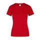 thumbnail image 1 of Playera Peso Completo para Dama, Color Rojo, 100% Algodón, 1 of 3