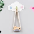 thumbnail image 2 of Wdftyju Ganchos de pared autoadhesivos con forma de nube bonita, colgador de cocina para ropa, bolsa, sombrero, llave Wdftyju 3yy2al6au6kn5wk7, 2 of 9