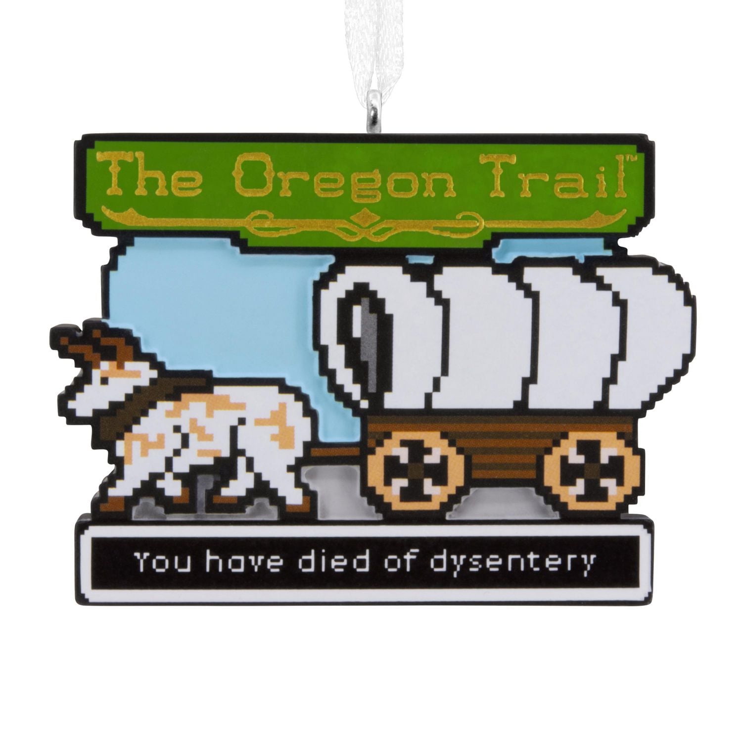 Hallmark Christmas Ornament (The Oregon Trail Video Game)