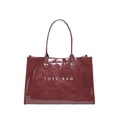 thumbnail image 3 of Clearance PVC Tote Bag for Women, Waterproof Jelly Beach Bag Top Handle Hobo Handbag, Wipe Clean, Lightweight, 3 of 8
