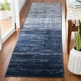 thumbnail image 2 of SAFAVIEH Adirondack Esmond Striped Runner Rug, Navy/Grey, 2'6" x 10' - Modern Design, Navy & Grey, Ideal for Living Room, Bedroom, Dining Space, Entryway, Hallway, Kitchen, 2 of 12