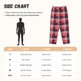 thumbnail image 3 of Sikiie Heart Plaid Women’s Ultra-Soft Comfy Lounge Pants Sleepwear Comfy Lounge Pants Drawstring Sleep Bottoms with PocketsXX-Large, 3 of 6