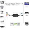 thumbnail image 2 of RCA to HDMI converter, composite to HDMI adapter supports 1080p Pal/ntsc A Fiis, 2 of 5