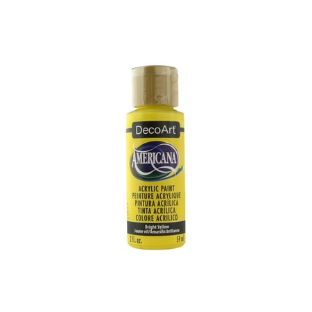 UPC: 0766218011855 | Decoart Americana Acrylic 2oz Bright Yellow