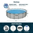 thumbnail image 4 of Bestway Steel Pro MAX 18' x 48" Round Above Ground Swimming Pool Set, 4 of 13