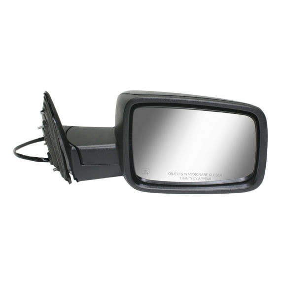 MIRROR Compatible For 2014-2018 Ram 1500 2013-2018 2500 Right Passenger Heated Power Glass Textured Black