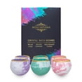 thumbnail image 1 of Bombas de baño Satavi Naturals Crystal, paquete de 6 unidades, aromaterapia, 1 of 7