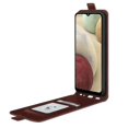 thumbnail image 4 of Funda protectora de cuero con tapa vertical y textura única para Samsung Galaxy F12/M12 R64, con ranuras para tarjetas y marco para fotos, 4 of 5