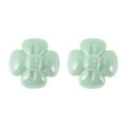 thumbnail image 4 of Unique Bargains Stylish Flower Shoelace Charms 1 Pair Light Green, 4 of 5