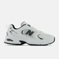 thumbnail image 1 of New Balance 530 MR530EWB White/Black Width D Lyfestyle Shoes Men's Women's, 1 of 5
