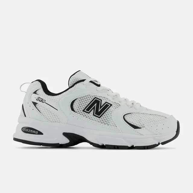 New Balance 530 MR530EWB White/Black Width D Lyfestyle Shoes Men's Women's