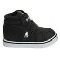 thumbnail image 2 of Sail Little Kids Hook & Loop Flat Heel Casual Shoes - Black , Size: 9, 2 of 5