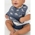 thumbnail image 3 of Neat Solutions Dinosaur Print Infant Silicone Bib, 3 of 5