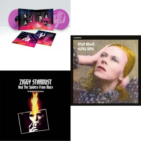Live In Rio 1990 (Pink LP Vinyl/180G/Limited) & Ziggy Stardust & The Spiders From Mars Ost (2LP) & Hunky Dory