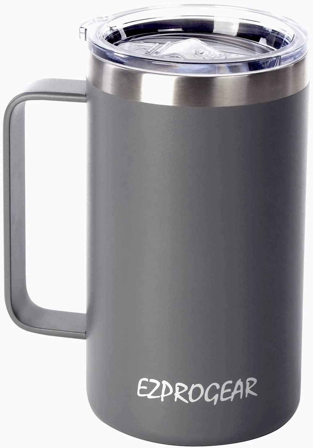 Realme 24oz/32oz Beer Thermal Mug with Handle Stainless Steel Vacuum  Insulated Travel Tumbler Mug with Lid Portable Coffee Mug - AliExpress