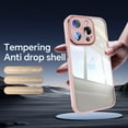 thumbnail image 3 of Strong Magnetic for iPhone 12 Pro Max Phone Case, [Compatible with Magsafe][Anti Yellowing] [Camera Lens Protector]Slim Thin Shockproof Protective Cover Case for iPhone 12 Pro Max, Pink, 3 of 5