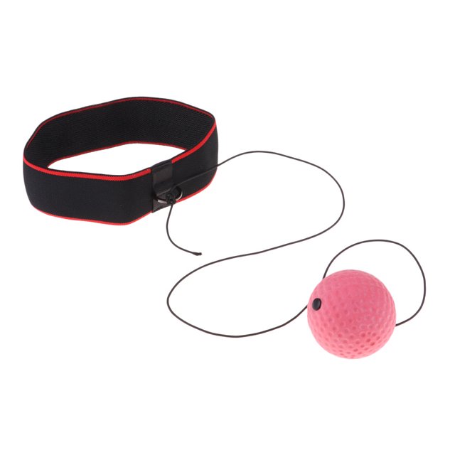 Pelota de boxeo con diadema para adultos y reacción unisex, agilidad, de puñetazo, habilidad de lucha y ejercicio de entrenamiento de coordi Negro 1 Sunnimix Boxing Punching Ball