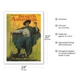thumbnail image 2 of Jet ‘Round South America - Gaucho (Cowboy) - Vintage Airline Travel Poster c.1960s - Bamboo Fine Art 290gsm Paper Print (Unframed) 24x32in, 2 of 4