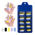 thumbnail image 2 of 100 unids / caja cubierta completa prensa larga ataúd uñas postizas bailarina mate uñas po Abanopi Puntas De Uñas Falsas, 2 of 6