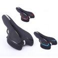 thumbnail image 2 of maskred Selle Creuse PVC Douce Réfléchissante Absorbant les Chocs Siège de Cyclisme pour Vélo de Route Montagne Accessoires Rouge, 2 of 6