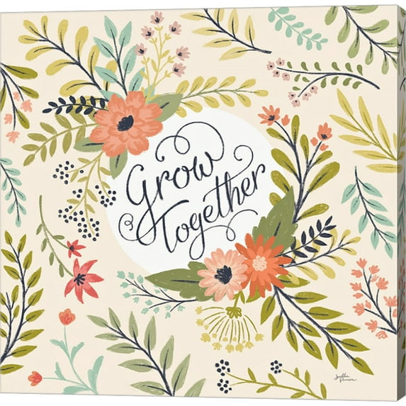 Retro Garden V by Janelle Penner, Canvas Wall Art