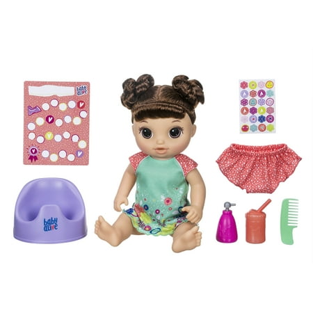 Baby Alive Potty Dance Baby:Talking Baby Doll with Brown