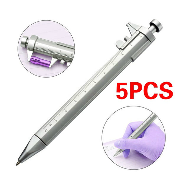 Multifunction Gel Ink Pen Vernier Caliper Roller Ball Pen Stationery Ball-Point 