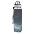 thumbnail image 2 of Qxltty Starry Night Sky Picture Water Bottle 32 oz with Straw BPA Free Reusable Fitness Sport Bottle Perfect for Travel School Outdoors and Gym, 2 of 7
