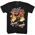 thumbnail image 3 of Street Fighter Street Fire Black Adult T-Shirt, 3 of 3