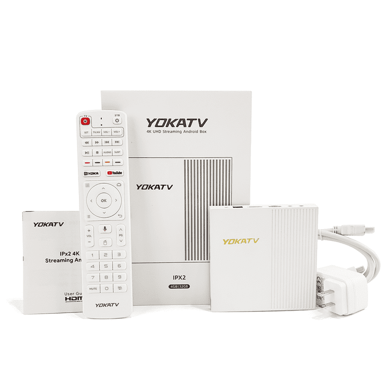 IPX2 Android 11.0 Smart TV Box USB 3.0 Ultra 4K HDR 4GB 32GB